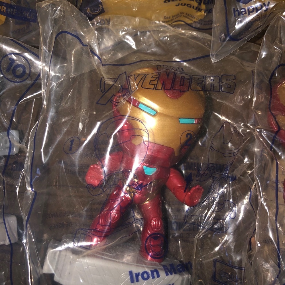 Iron man collectible McDonald’s toy